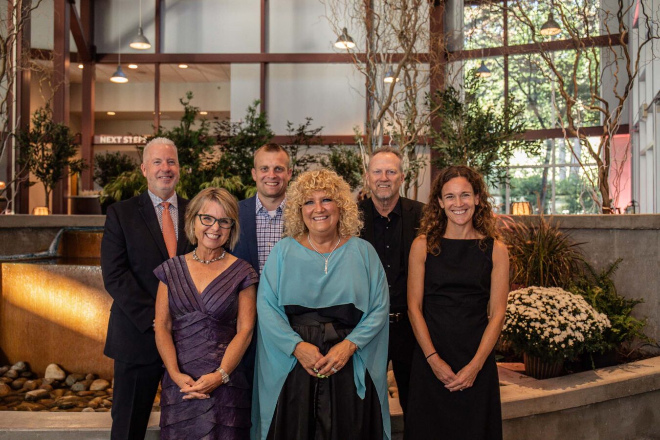 Frank Groen with others at the West Coast Chamber Young Professional of the Year ceremony
